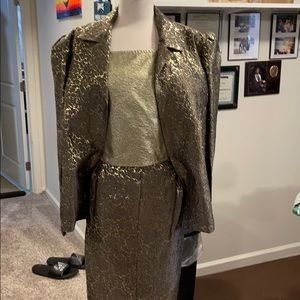 3 Piece Pencil Skirt Suit